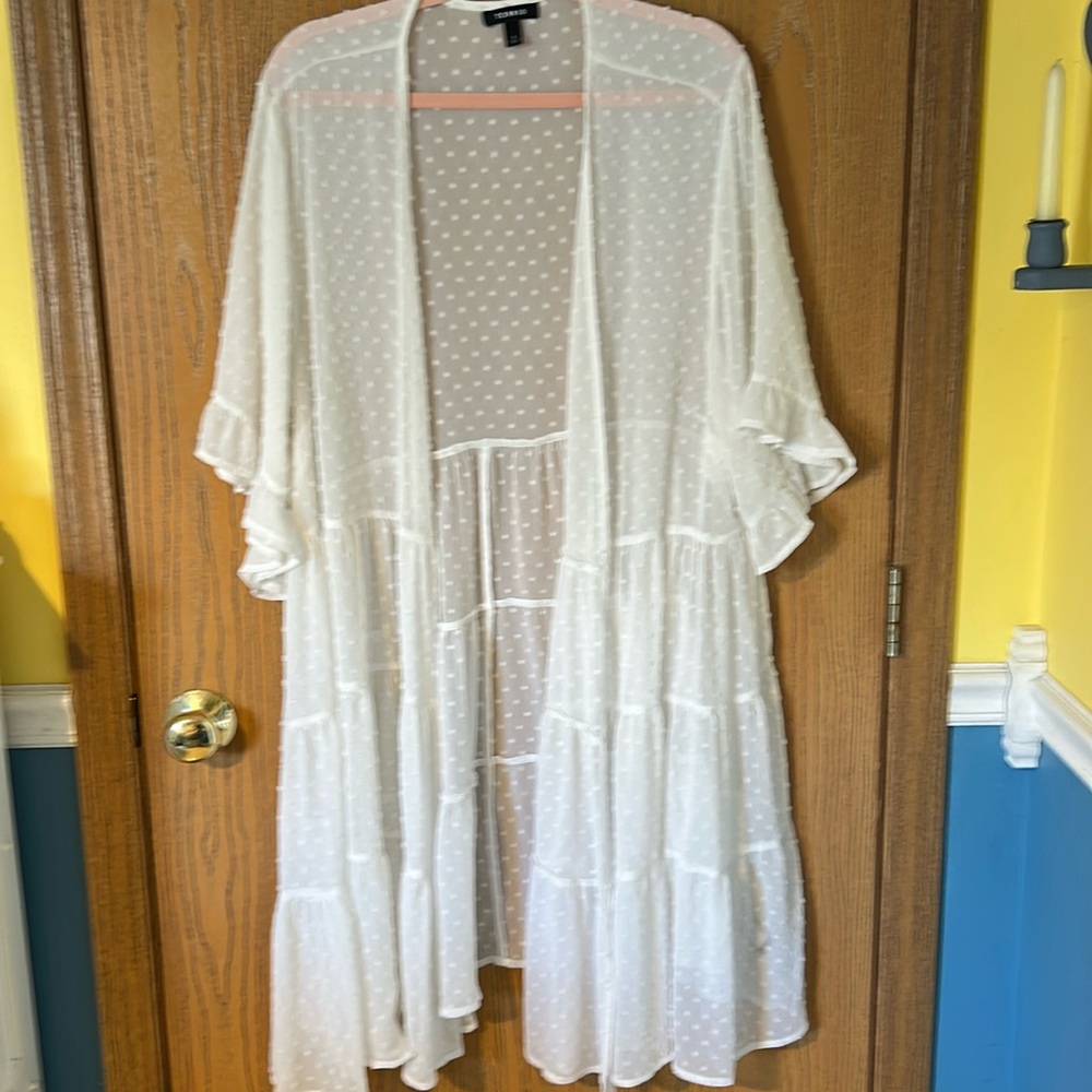 Kimono style layering piece